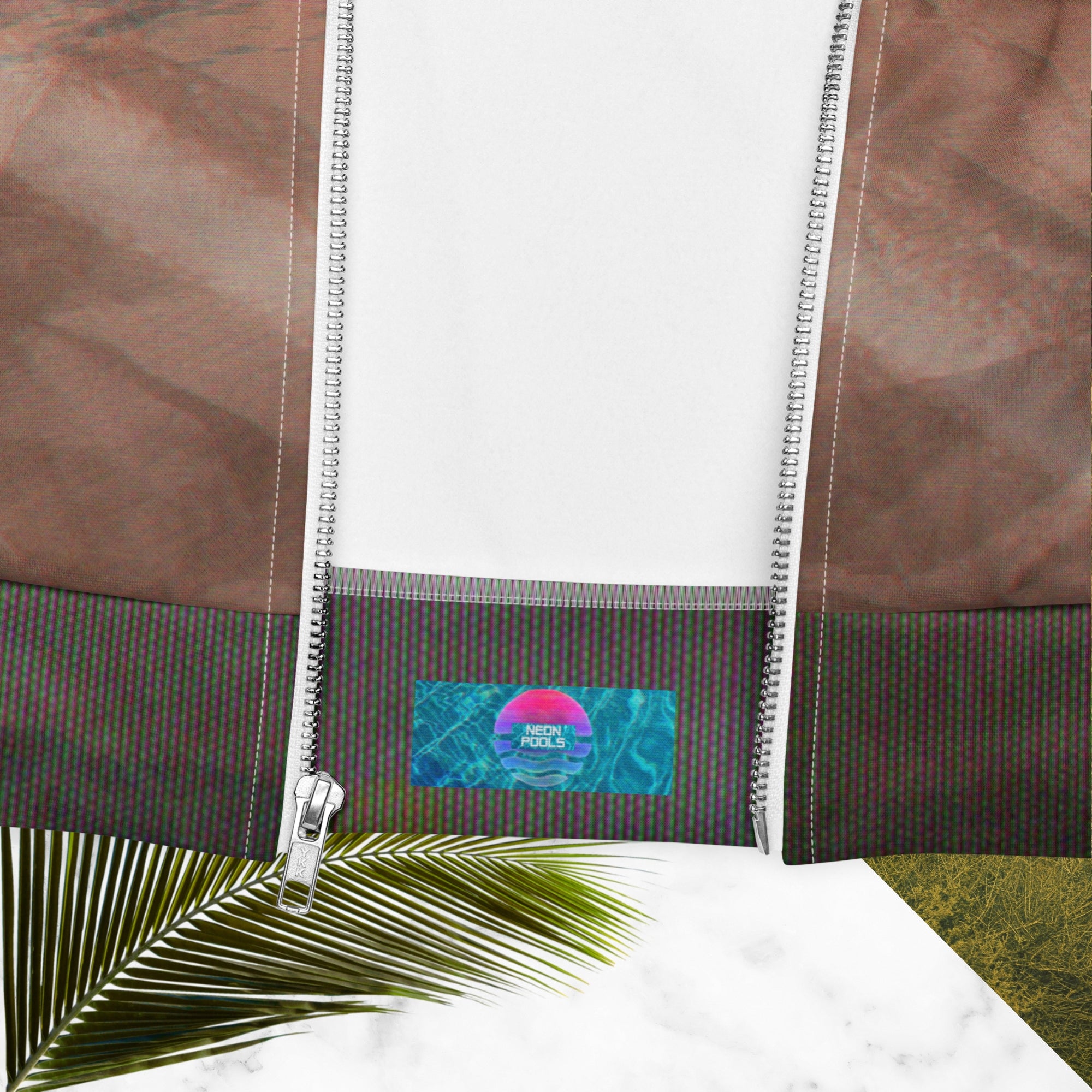 The Painted Desert Bomber Jacket | Memphis Vaporwave Sunset Jacket