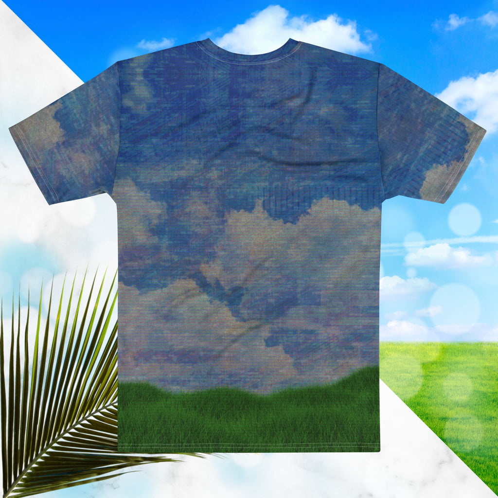 Afternoon Grass Touch Graphic Tee | Frutiger Aero Grass Tee