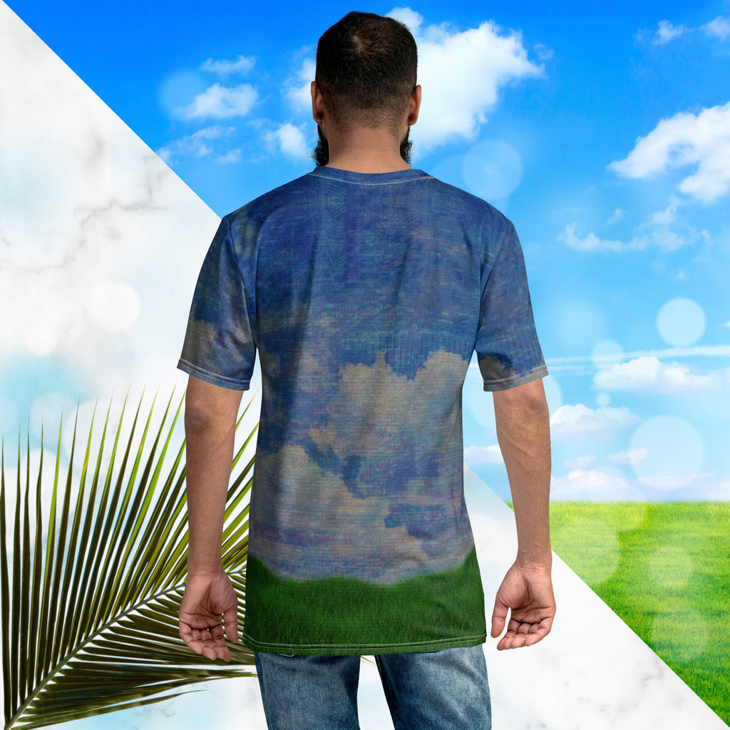 Afternoon Grass Touch Graphic Tee | Frutiger Aero Grass Tee