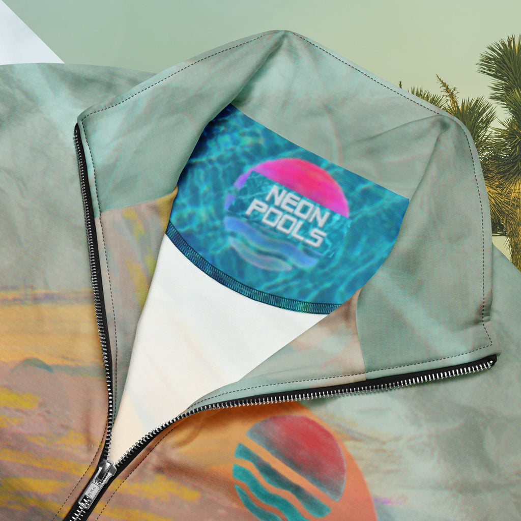 Painted Desert Track Jacket | Memphis Vaporwave Sunset Jacket
